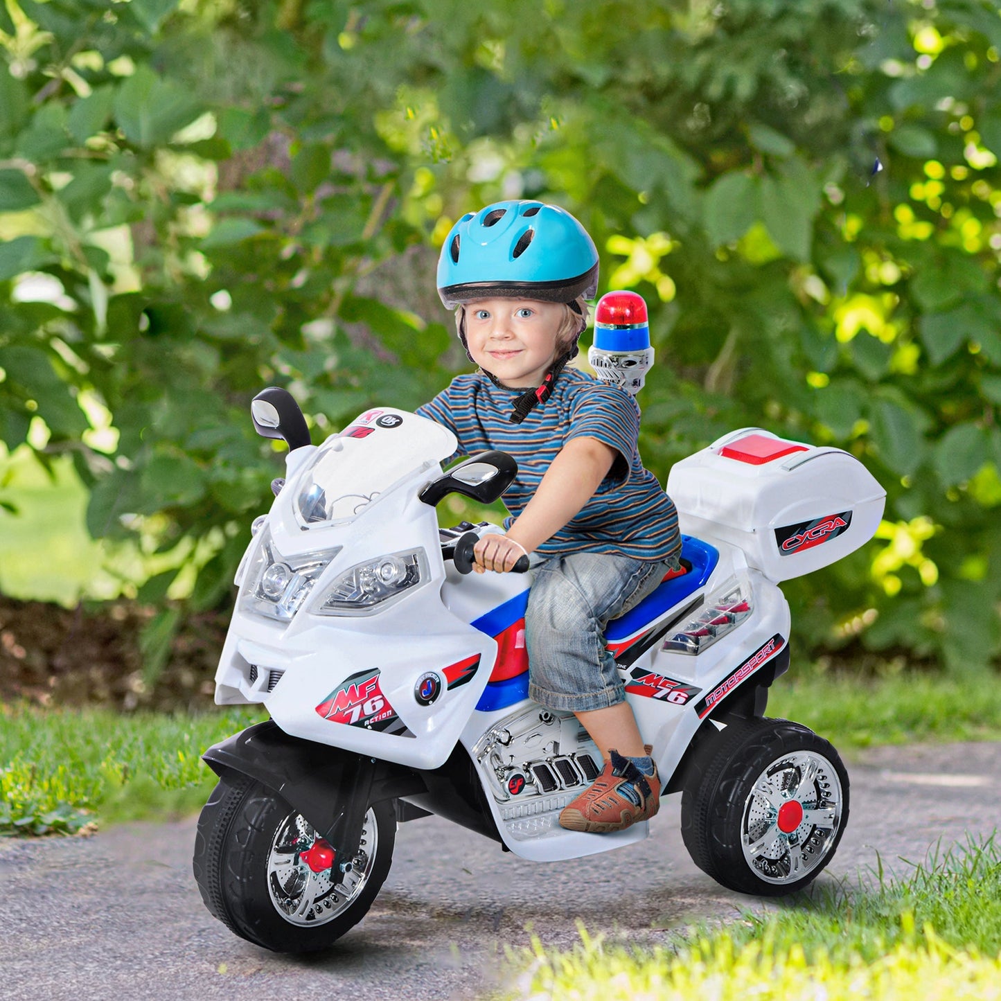 Motor Motor motorcycle for children 3 wheels with music, lights 112 Ã— 51 Ã— 72.5cm - Borgè