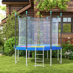 SportNow Elastic carpet coverage Ã˜366x30 cm folding and portable, plastic, pe and foam, multicolor - Borgè