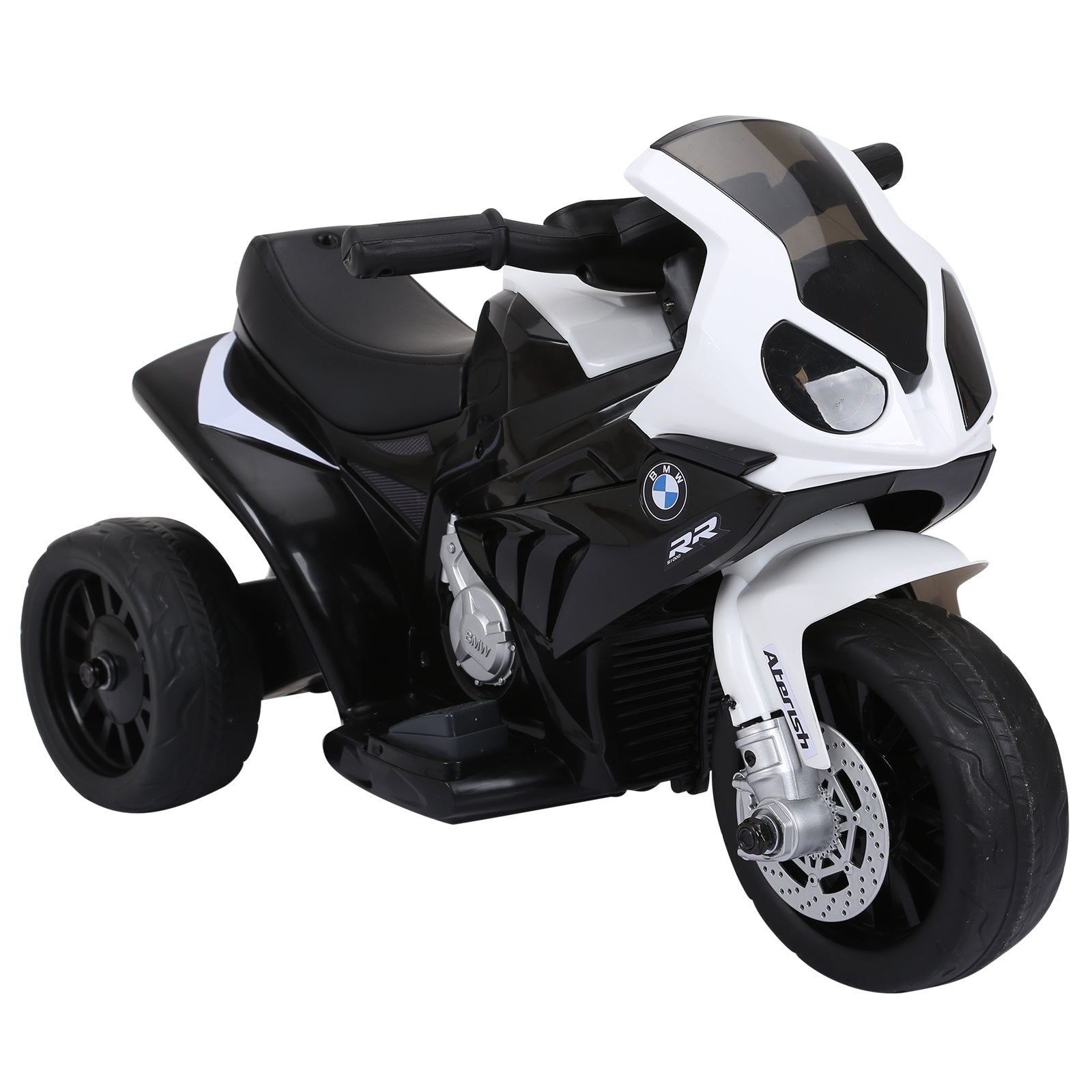 electric motorcycle for children Max. 20kg with BMW license, 6V black and white battery - Borgè