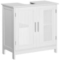 White Bathroom Sink Vanity | 60x30x60cm - Borgè