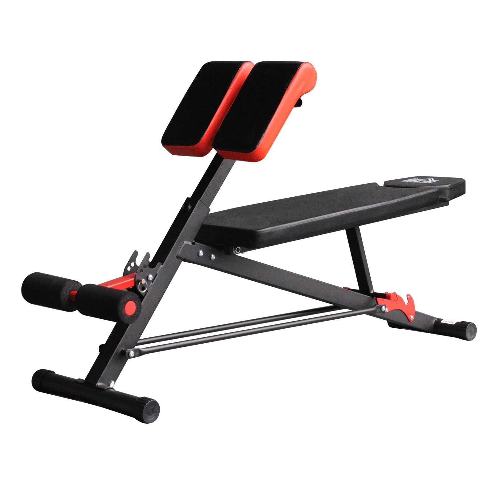adjustable multifunctional bench for training abdomen legs and black and red buttocks - Borge' Group Limited