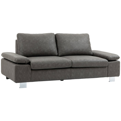 Grey 2 Seater Sofa ( 200x88x86 cm )