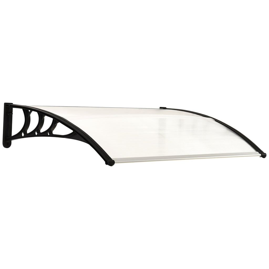 Outdoor Canopy 75x120 cm in Waterproof and Anti-UV Polycarbonate for Door or Window - Borge' Group Limited