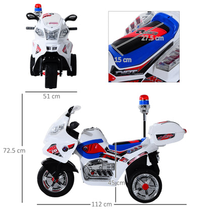 Motor Motor motorcycle for children 3 wheels with music, lights 112 Ã— 51 Ã— 72.5cm - Borgè