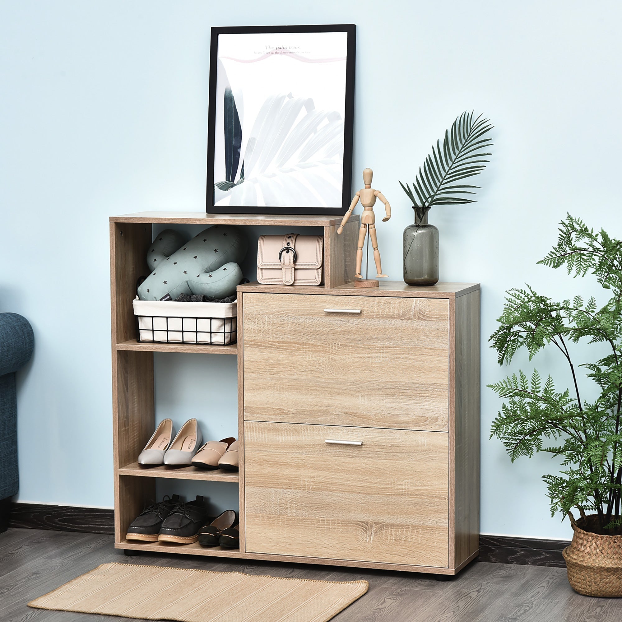 Scarpper Modern Design Elegant Entrance Space Space 20 Paia 101.5 x 25.5 x 98 cm - Borgè