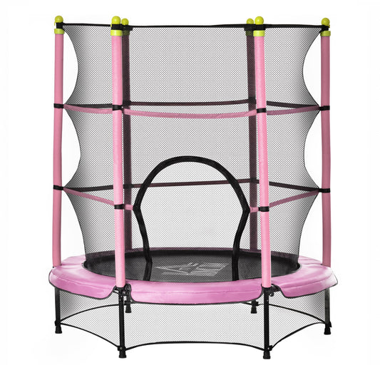 Pink Children Trampoline ?140x158cm - Borgè