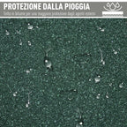 Outsunny house holder in 3 -level fir wood tools with bitumen roof, 77x58x175 cm, gray - Borgè