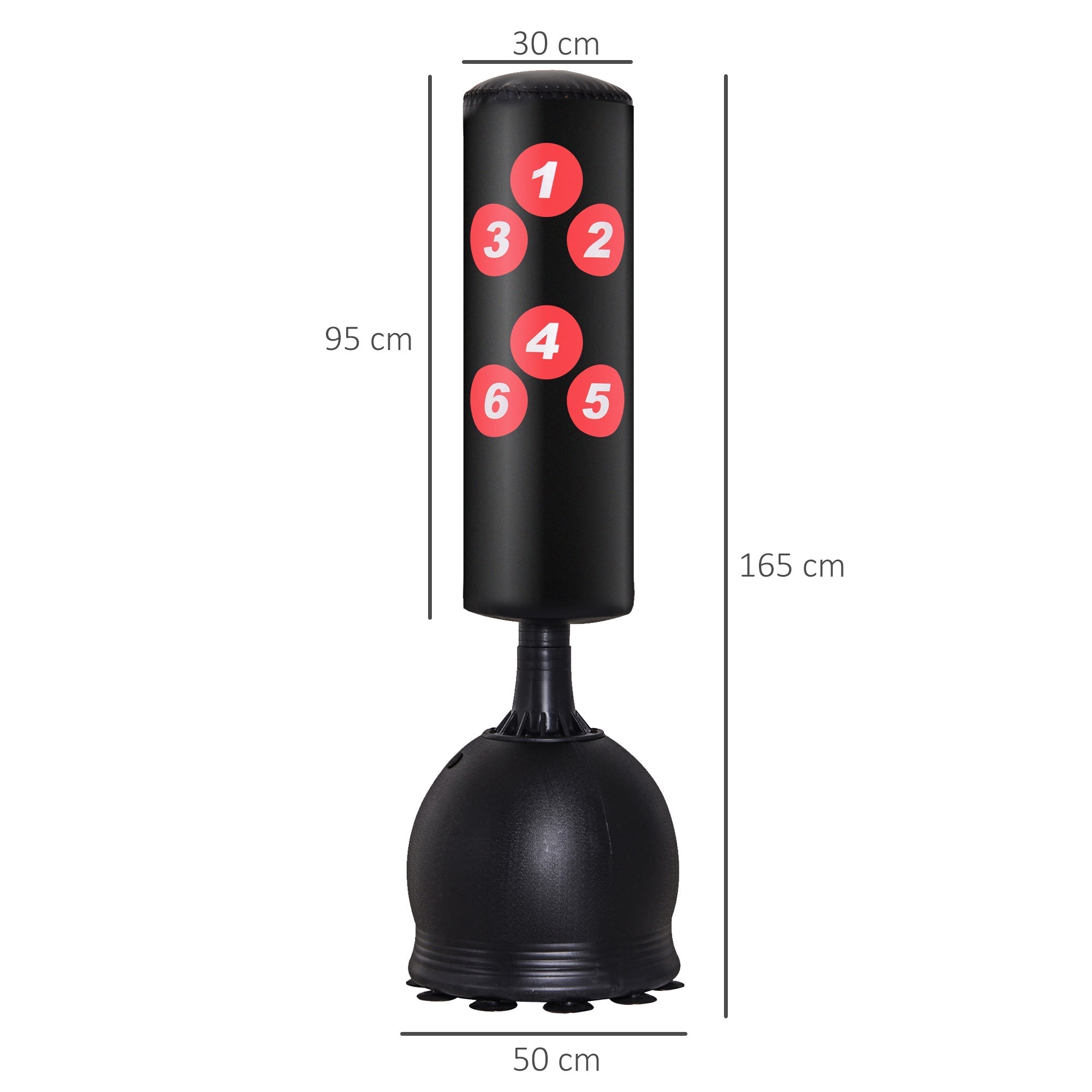 Boxing Punching Bag (50x50x165cm) - Borge' Group Limited