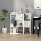 Homond bookcase 9 White Cube compartments 91.5x29.5x91.5cm - Borgè